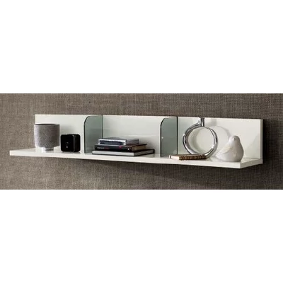 Platinum/Roma Day L-alakú polc - fehér