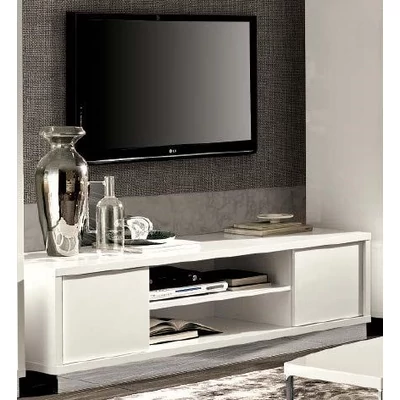 Platinum/Roma Day TV commode - white