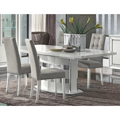 Dama Bianca Day Dining table 200x103 cm (+45 cm extendable)