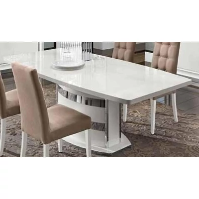 Dama Bianca Day Dining table 200x103 cm (+45 cm extendable)