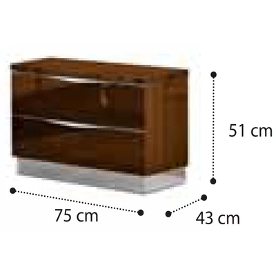 Onda MAXI Night table - white