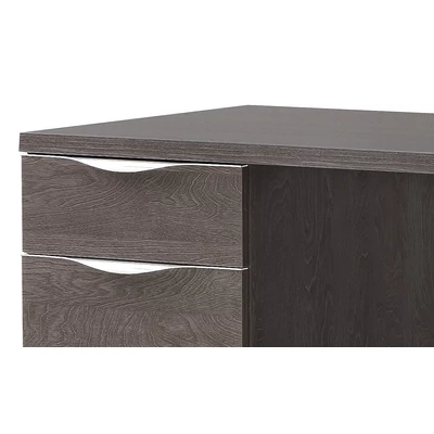 Platinum Desk (opening to the right or left) - silver birch