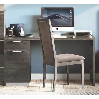 Platinum Desk (opening to the right or left) - silver birch