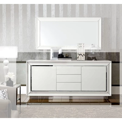 Dama Bianca Day 2-doors buffet chest of drawers with 3 drawers