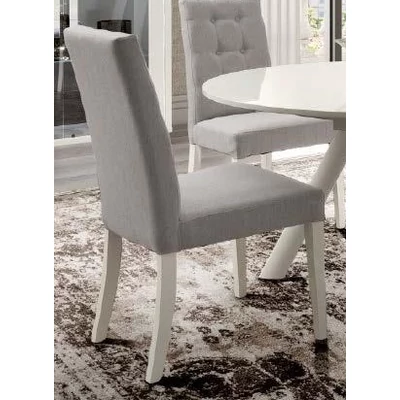 Platinum/Roma Day DAMA Chair - white