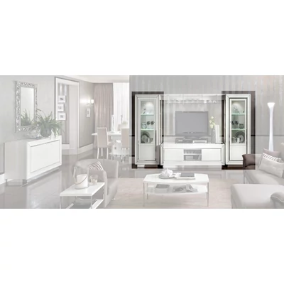 Dama Bianca Day 1-door display cabinet