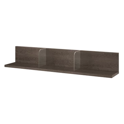 Platinum/Roma Day L-shaped shelf - silver birch