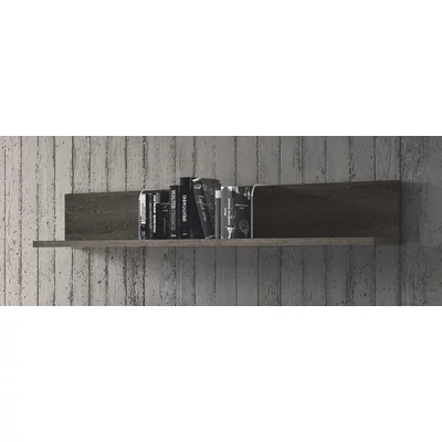 Platinum/Roma Day L-shaped shelf - silver birch