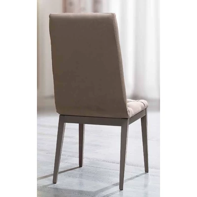 Platinum/Roma Day CAPITONNE’ Chair - silver birch