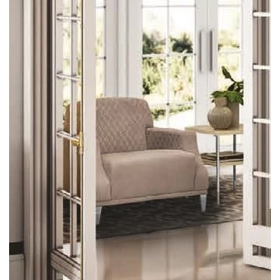 Ambra Day PULSAR Armchair with dark grey fabric