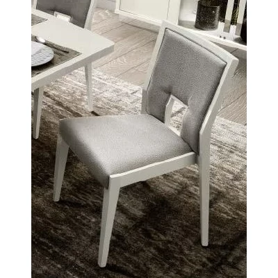 Platinum/Roma Day AMBRA Chair - white