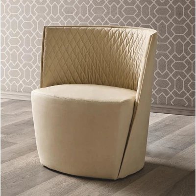 Ambra Day Daytona fotel, bézs színű műbőrrel