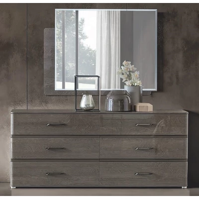 Maia Double chest of drawers - silver birch