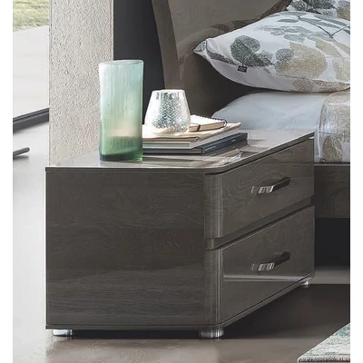 Maia MAXI Night table - silver birch