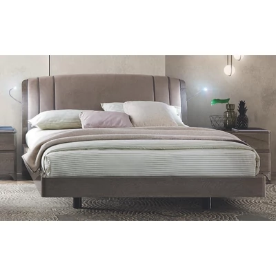 Maia TRENDY Double bedstead - silver birch