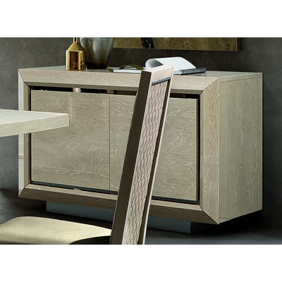 Nyírfa tálalószekrény; 2 ajtós – CA Elite Day