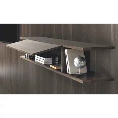 Elite Day Bridge element with wooden door - silver birch
