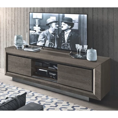 Elite Day TV commode - silver birch