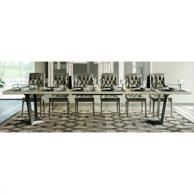 Elite Day NET Dining table 200x105 cm (+2x50 cm extendable) - birch