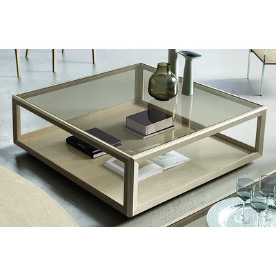 Elite Day Square shaped coffee table 120x120 cm - birch