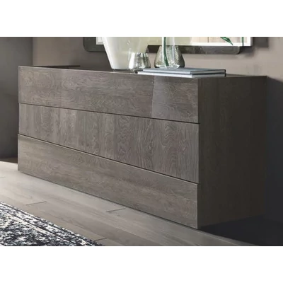 Tekno Chest of drawers - silver birch