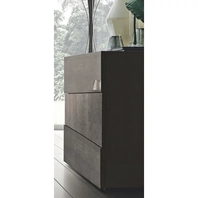 Tekno Chest of drawers - silver birch