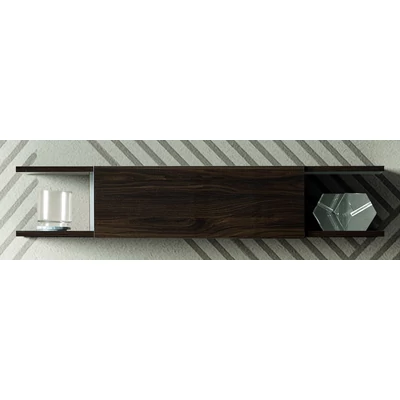 Volare Day Bridge element with wooden door - veined walnut