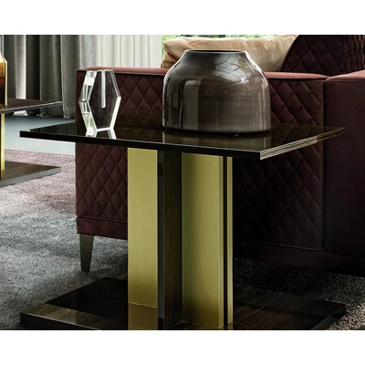 Volare Day Lamp table - veined walnut