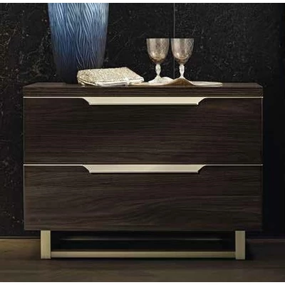 Smart MAXI Night table - veined walnut