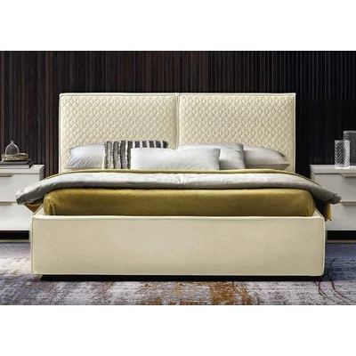 Smart CUBO Upholstered double bedstead