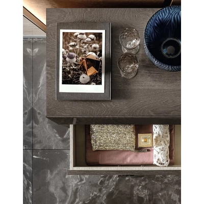 Elite Night table - silver birch