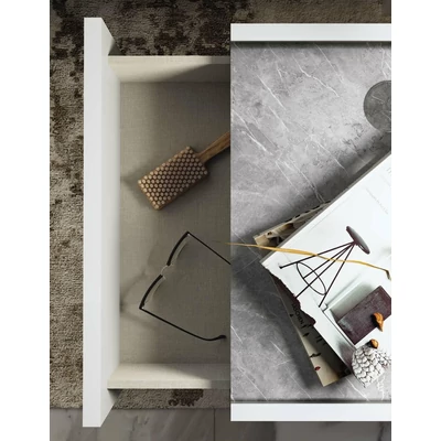 Alba Marmo Carrara Night table