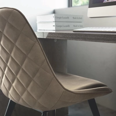 Platinum SWEDEN Easy chair (beige with faux leather)