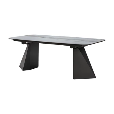 Antracit étkezőasztal kerámia asztallappal – CA Elite Day Tent