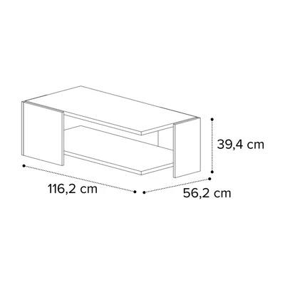 Sematikus ábra és méretek