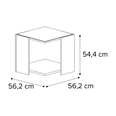 Sematikus ábra és méretek