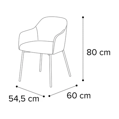 Sematikus ábra és méretek