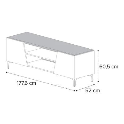 Sematikus ábra és méretek