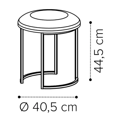Sematikus ábra és méretek