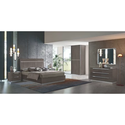 Ezüst nyír hálószoba garnitúra – CA Kroma