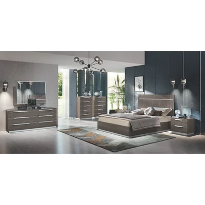 Ezüst nyír hálószoba garnitúra – CA Kroma