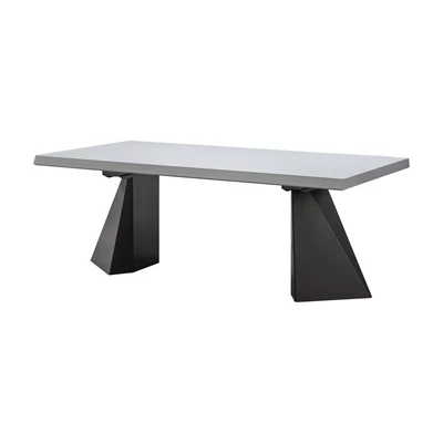 Fehér-antracit étkezőasztal; bővíthető – CA Elite Day Tent