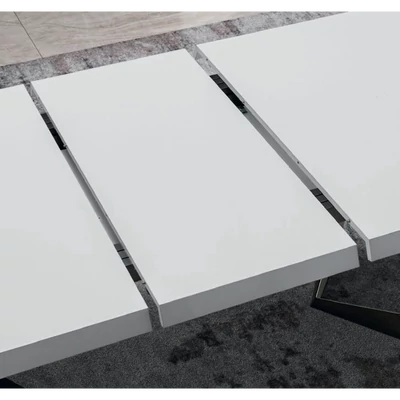 Fehér bővítő elem az étkezőasztalhoz – CA Elite Day