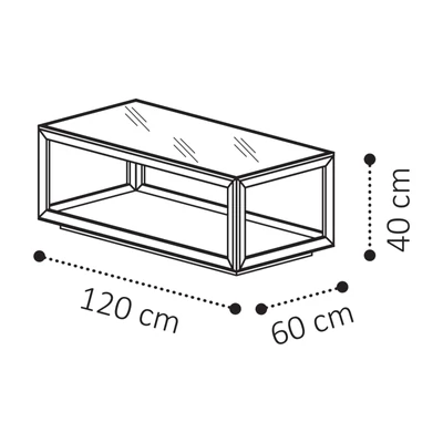Sematikus ábra és méretek
