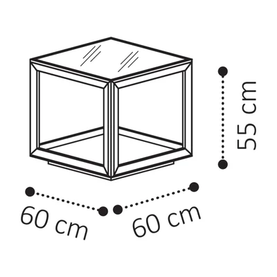 Sematikus ábra és méretek