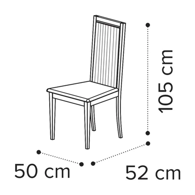 Sematikus ábra és méretek