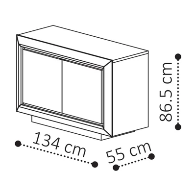 Sematikus ábra és méretek