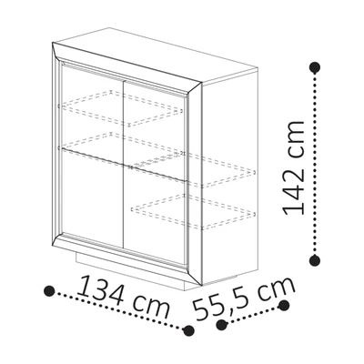 Sematikus ábra és méretek