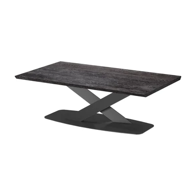 Fekete-antracit dohányzóasztal – CA Krystal Day