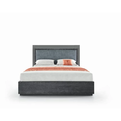 Fekete franciaágy-keret LED-világítással – CA Onyx Soft